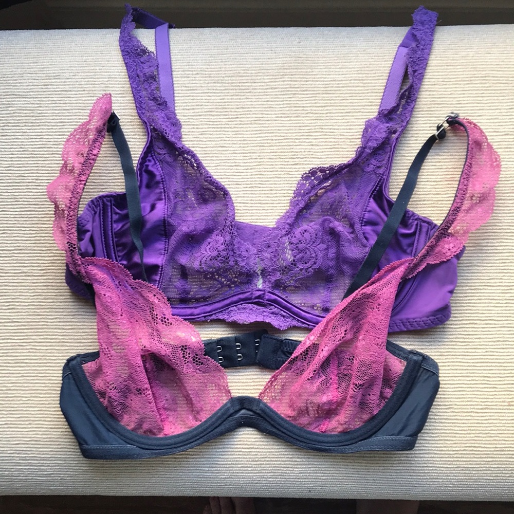 Designer lingerie bra bundle 32 C